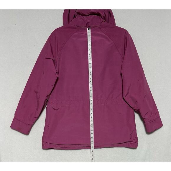 Vintage Woolrich Parka Jacket S 80s Outdoors USA Made Pink Womens Zip Snap - Picture 9 of 10